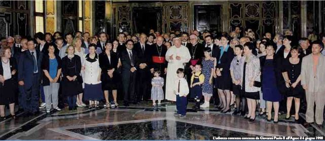 SAN GIOVANNI PAOLO II incontra l'AGeSC