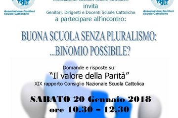 Torino ospita il Consiglio Nazionale. Sul tavolo il valore della parità scolastica