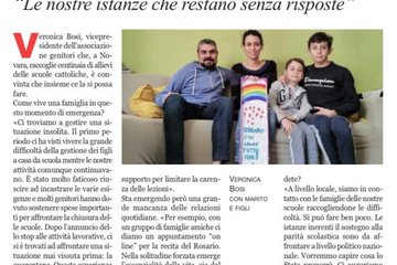 Delle Scuole Cattoliche ci si dimentica troppo