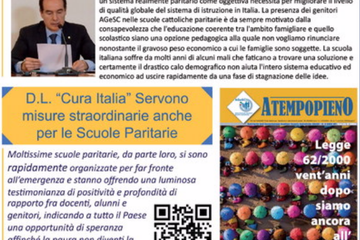 Una legge paritaria che riconosca il prezioso servizio svolto dalla Scuola Cattolica