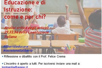 Libertà di Educazione e istruzione: come e per chi?