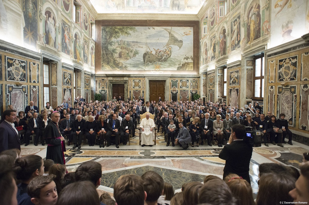 L’impegno preso con il Papa «per un’educazione alla pienezza dell’umanità»