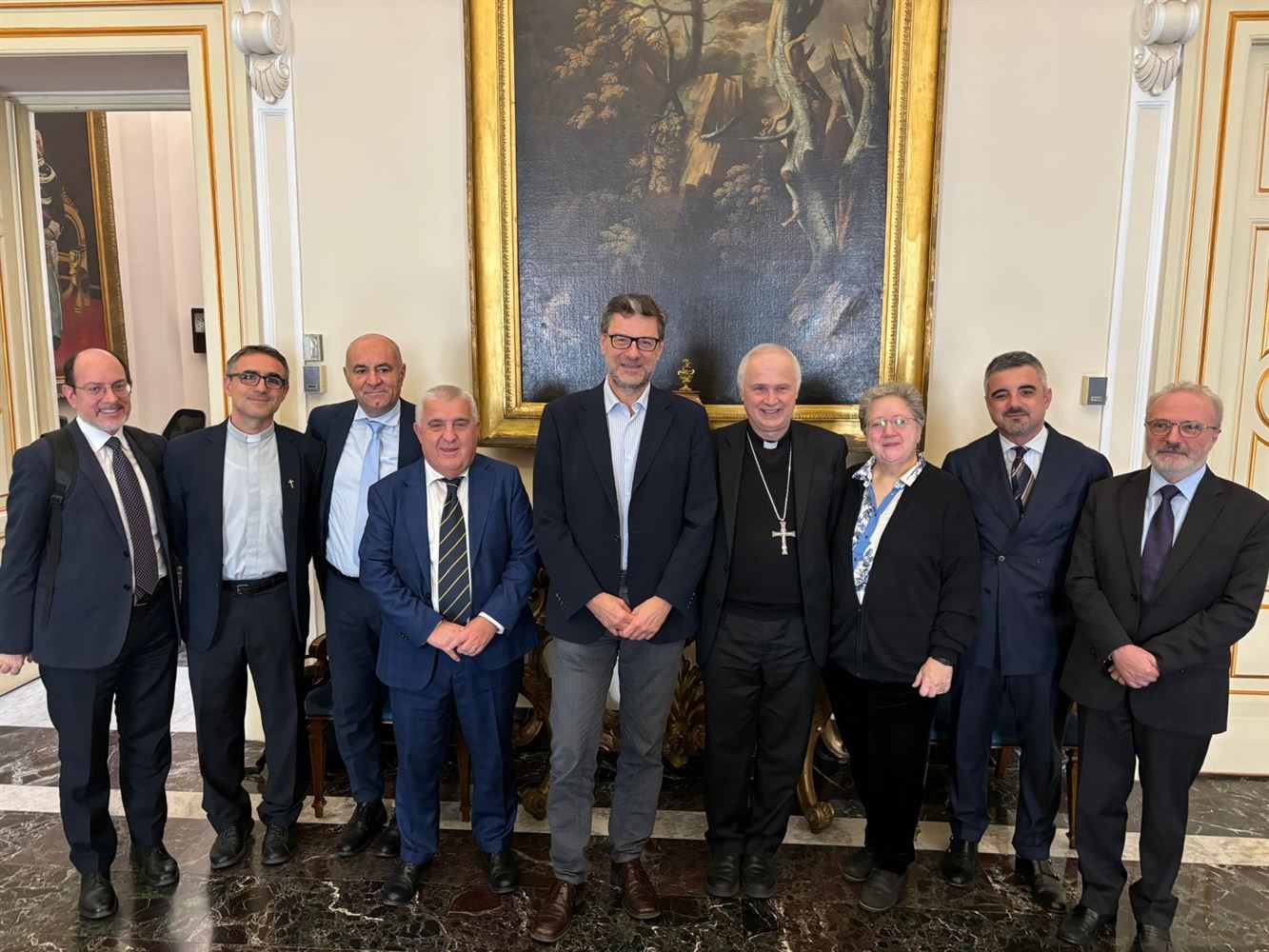 Incontro Giunta CNSC con Giancarlo Giorgetti, Ministro dell'Economia e delle Finanze