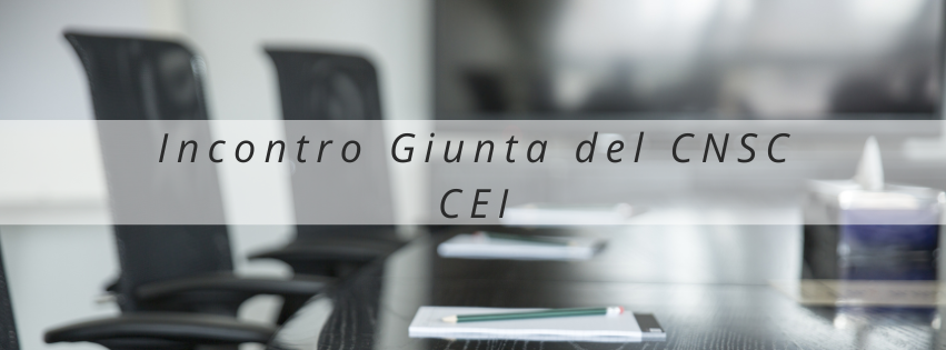 Incontro Giunta CNSC - Consiglio Nazionale Scuola Cattolica