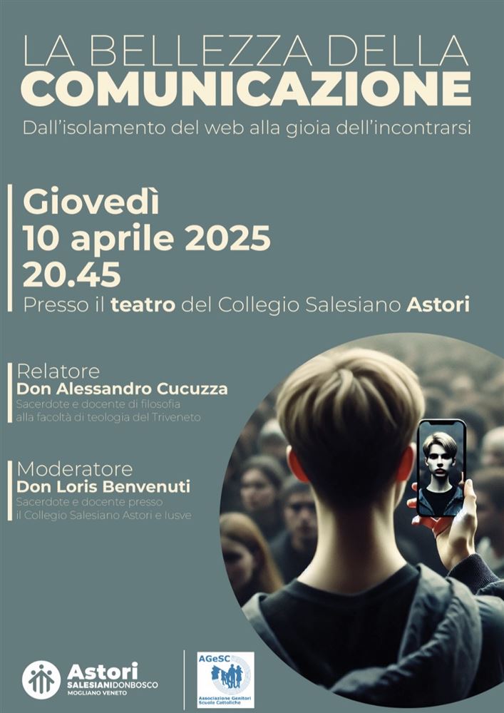 LA BELLEZZA DELLA COMUNICAZIONE Dall'isolamento del web alla gioia dell'incontrarsi