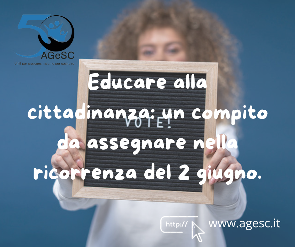 Educare alla cittadinanza: un compito da assegnare per il 2 giugno