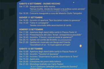 “NON LASCIATEVI RUBARE LA SPERANZA”