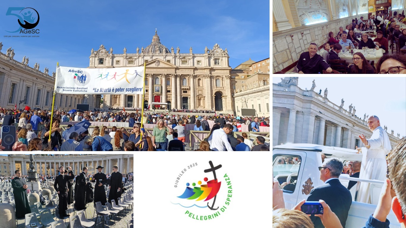 AGeSC al Giubileo del mondo educativo: un incontro che unisce