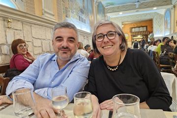 Umberto Palaia (Presidente Naz.le) e Michela Perfumo (Membro del Comitato Esecutivo)