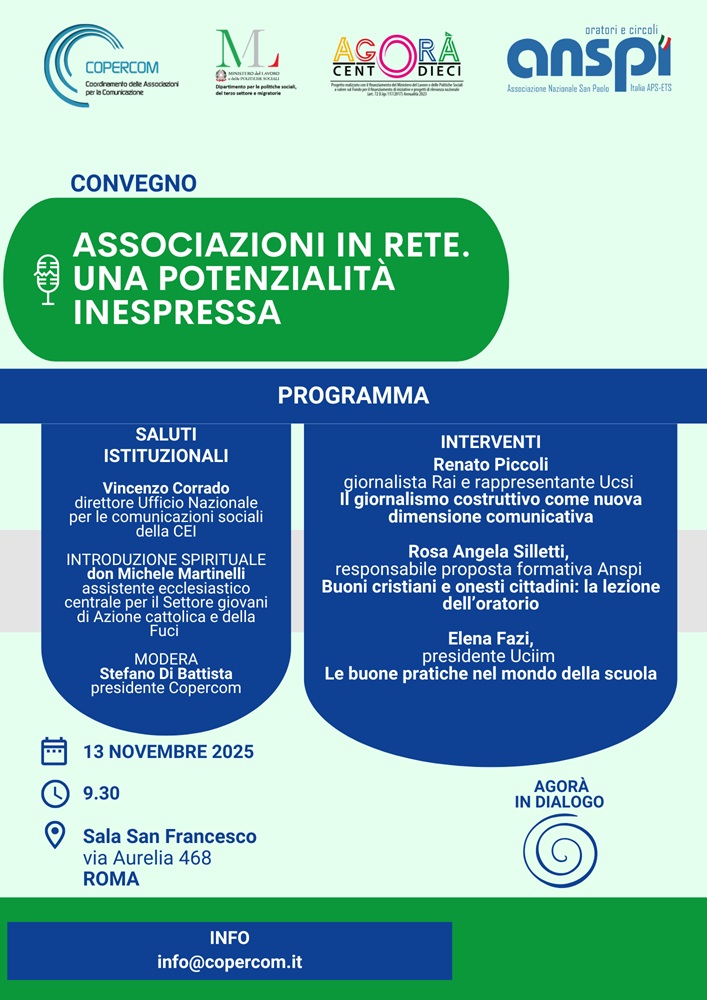 Workshop COPERCOM: "Associazioni in rete una potenzialità inespressa"