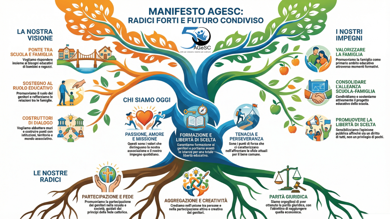 MANIFESTO AGESC: RADICI FORTI E FUTURO CONDIVISO