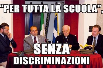 “PER TUTTA LA SCUOLA”, SENZA DISCRIMINAZIONI