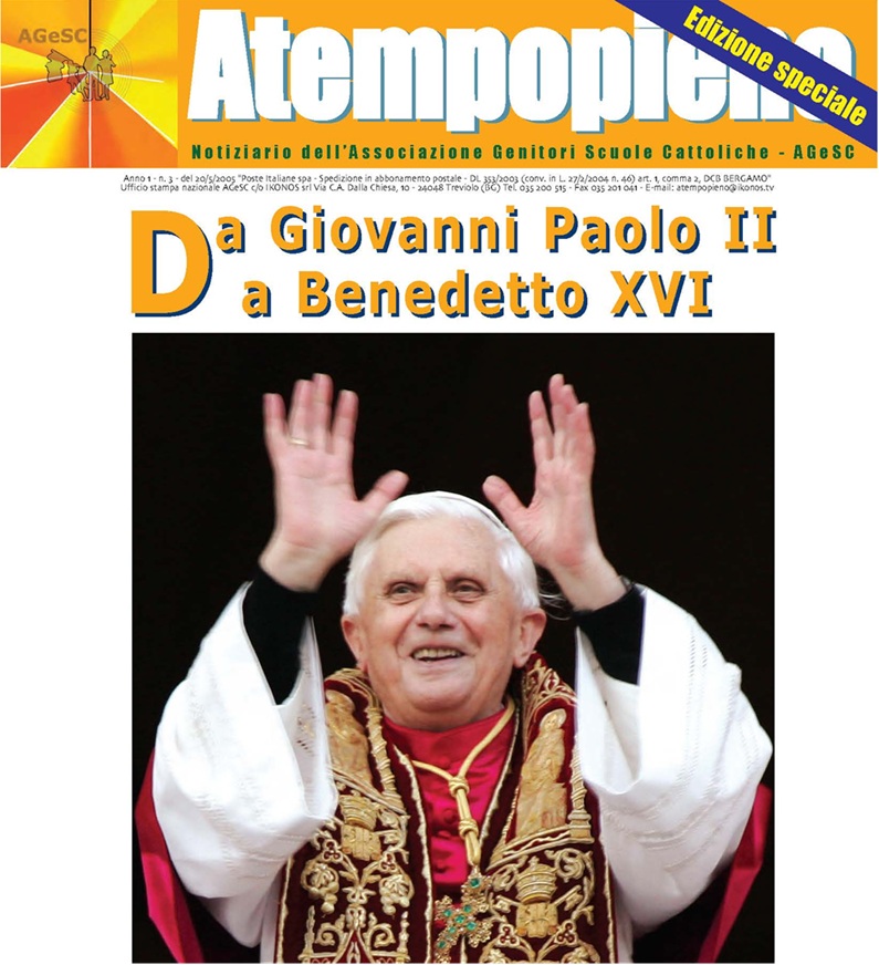 DA GIOVANNI PAOLO II A BENEDETTO XVI