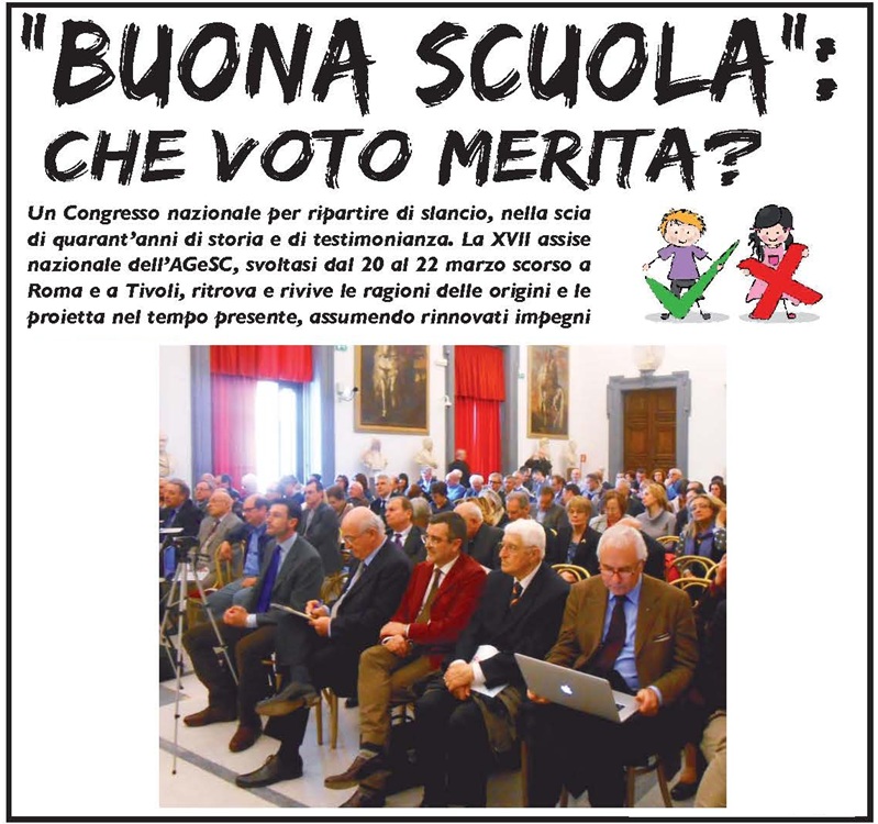 “BUONA SCUOLA”: CHE VOTO MERITA?"