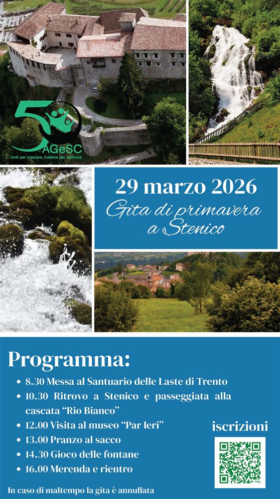 GITA DI PRIMAVERA A STENICO (TN)