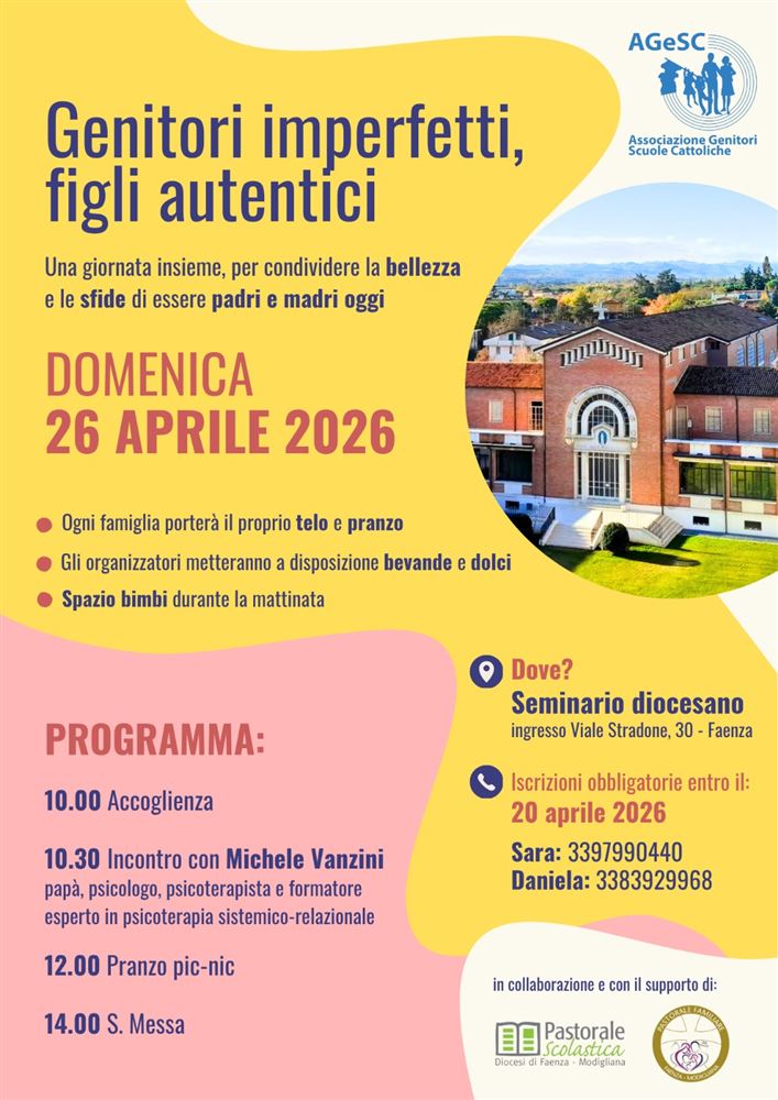 GENITORI IMPERFETTI, FIGLI AUTENTICI