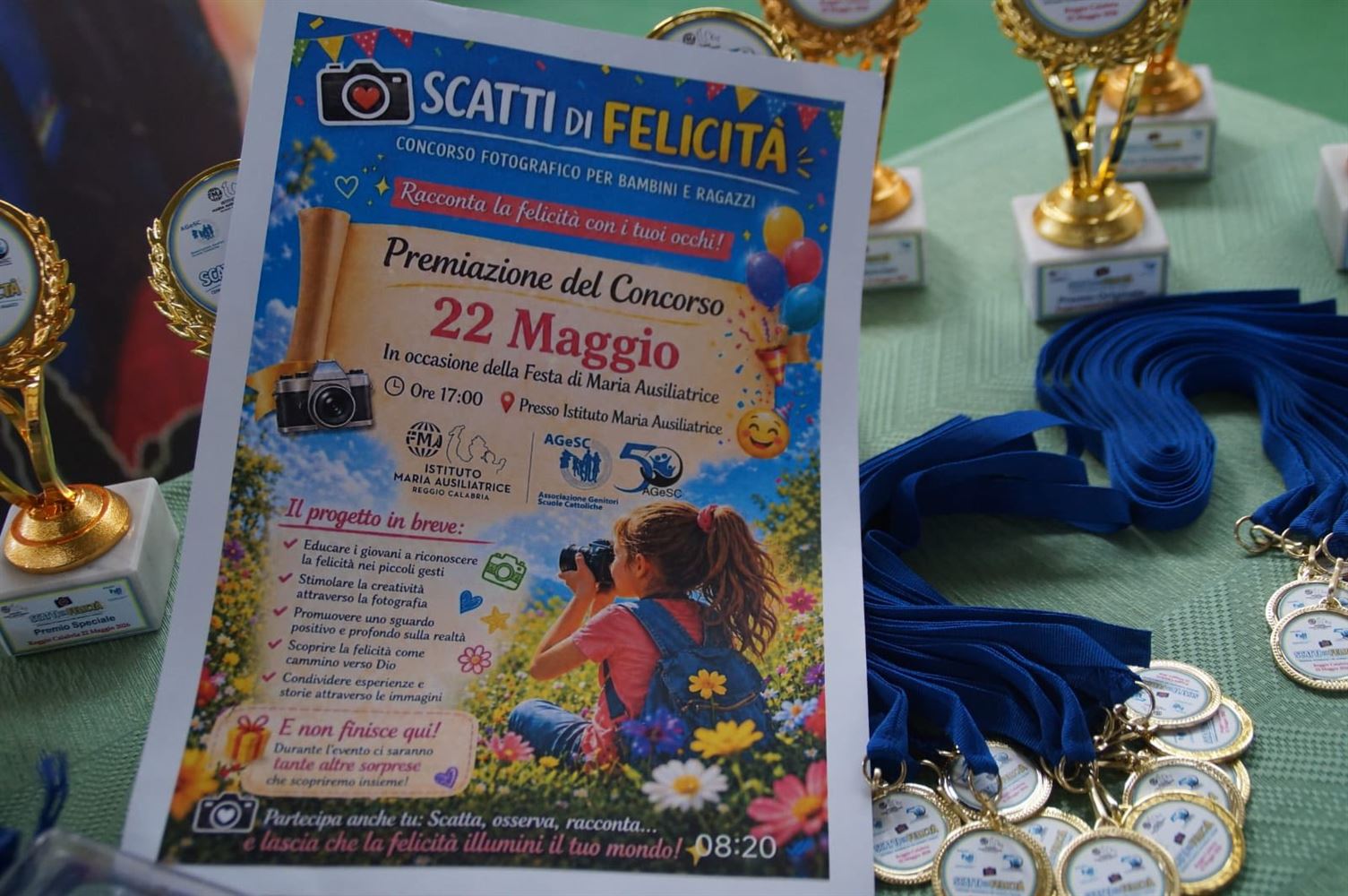 Premiazione del concorso fotografico "SCATTI DI FELICITA"