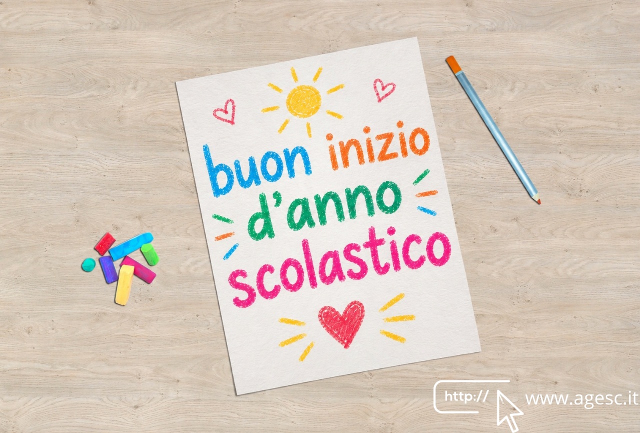 BUON INIZIO D'ANNO SCOLASTICO 2026/2027