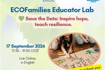 ECOFamilies Live Eco-Labs: "Fostering resilience in the classroom, tackling cynicism & green learning"